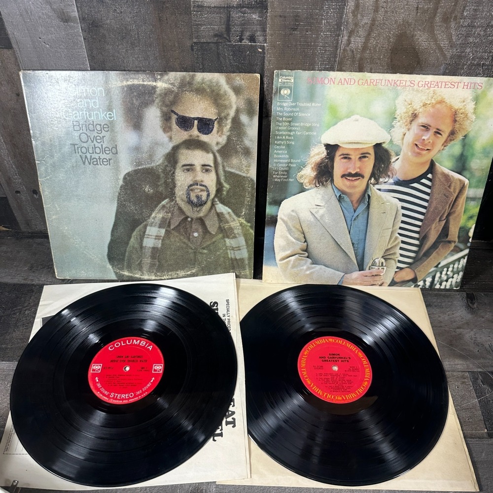 Simon and Garfunkel Bridge Over Troubled Water Vinyl LP Record Columbia Records